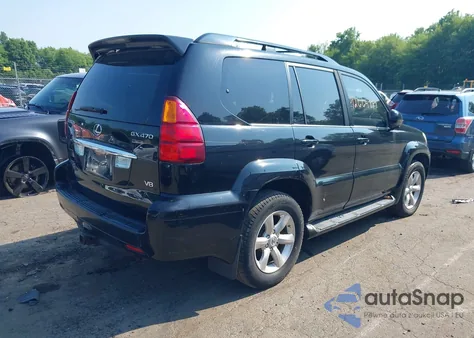 2004 Lexus Gx 470 470 from USA, damaged, VIN JTJBT20X640037713